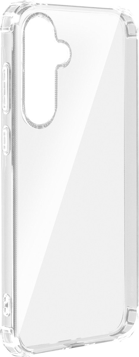 Akashi, Hoes Geschikt voor Samsung Galaxy A55 5G Bumpere Silicone hoeken, Transparant