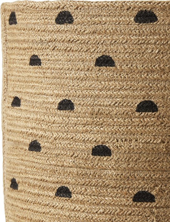 Vertbaudet Panier de rangement XL en jute Ethnique