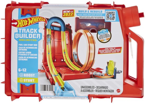 Hot Wheels Track Builder - Unlimited Brandstoftank stuntpakket