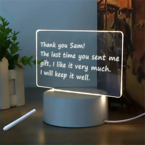 Led-Notitiebord