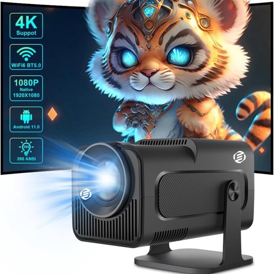 Equivera Draagbare Beamer - Mini Beamer - Draagbare Projector - Mini Projector