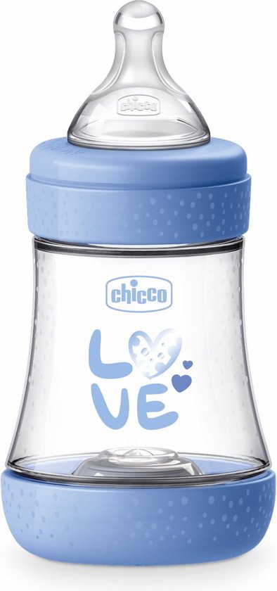 Horigen glazen fles met speen - MoM&e