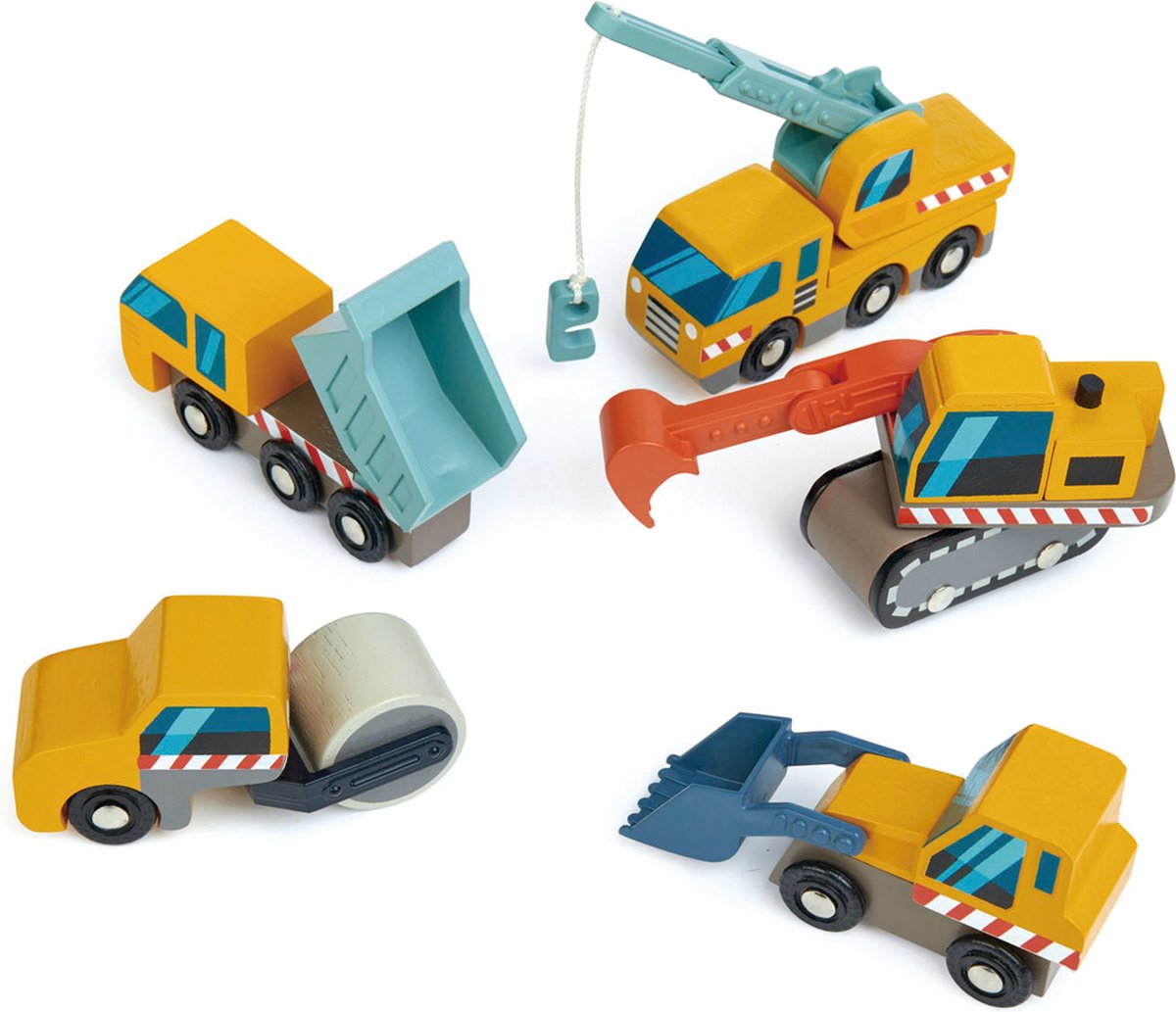 TENDER LEAF Transport - Bouwwagens - Hout - 3 Jaar