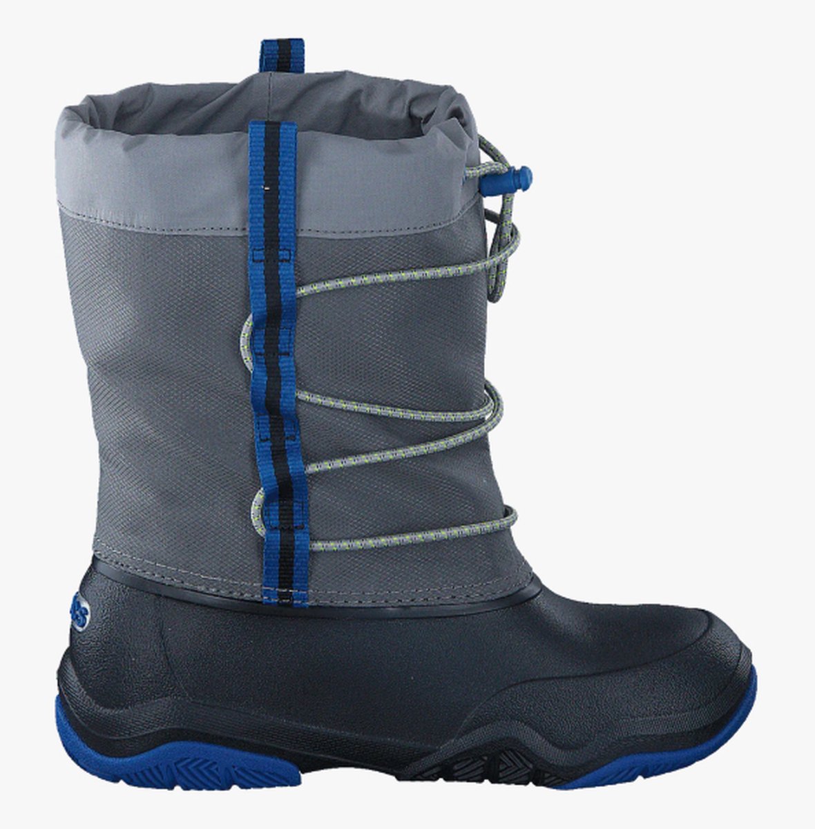 Crocs - Swiftwater Waterdichte laars - Zwart/Blauw Jean