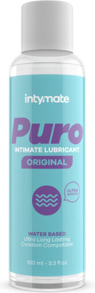 Goedkoopste INTIMATELINE - INTYMATE PURE ORIGINAL WATERGEBASEERD GLIJMIDDEL 100 ML | GLIJMIDDEL
