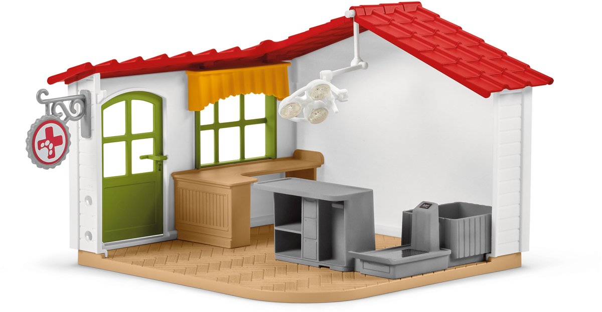 schleich FARM WORLD Speelfigurenset - Dierenarts Praktijk en Huisdieren - Kinderspeelgoed - vanaf 5 jaar - 27 Onderdelen - 42502 — afbeelding 22