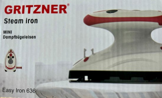 Phoenix - Strijkijzer - Stoomstrijkijzer - Reisstrijkijzer - Mini strijkijzer - 420 W - Wit