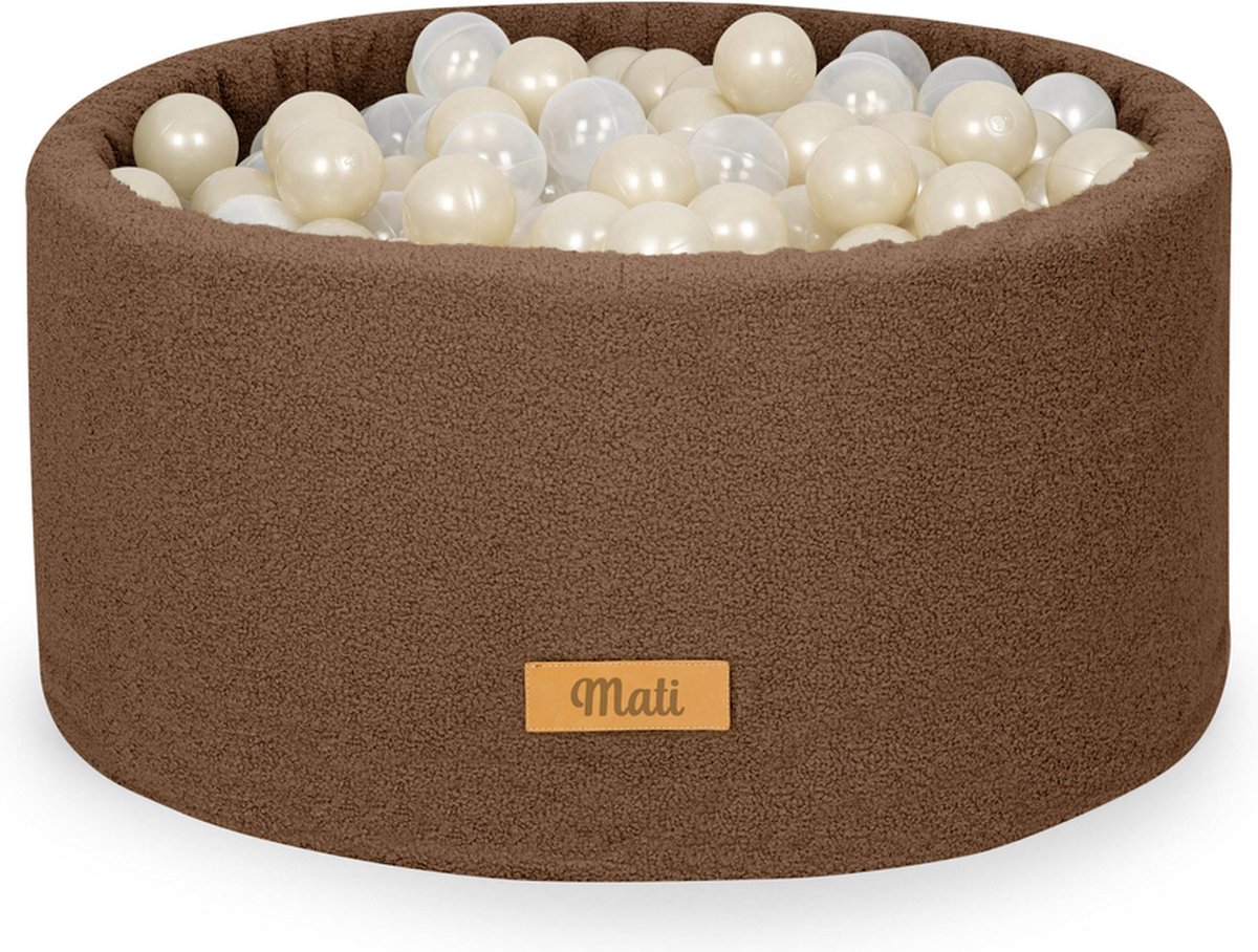 TreeToys Ballenbak met naam ~ Teddy Choco