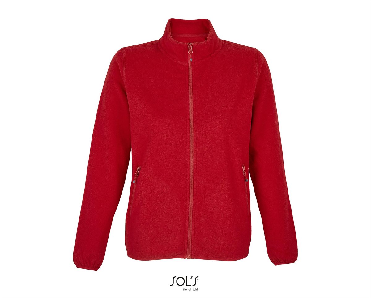 SOL'S Women´s Factor Zipped Fleece Jacket L03824 - Red - M