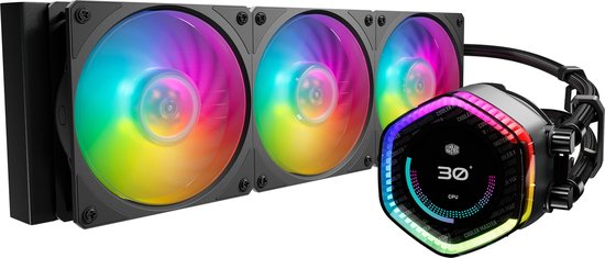 Cooler Master MasterLiquid 360 ION waterkoeler LCD-scherm