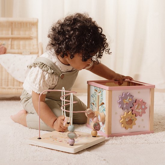 Little Dutch Houten Activiteitenkubus - Fairy Garden FSC van Little Dutch — afbeelding 4