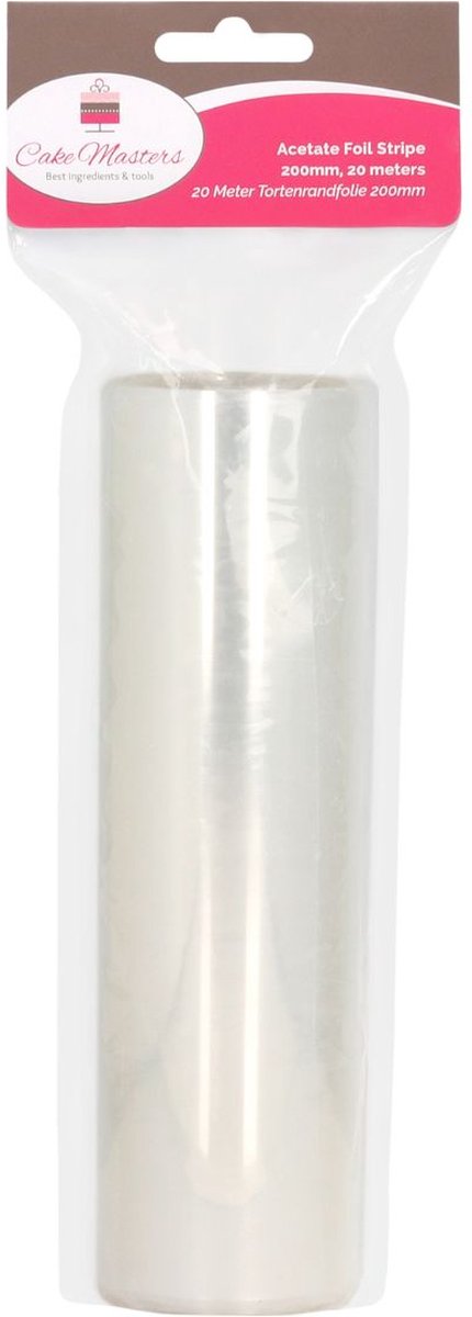 Cake Masters Acetate Folie Strip 20x200cm