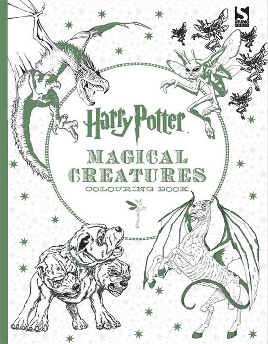 Foto: Harry potter magical creatures colouring