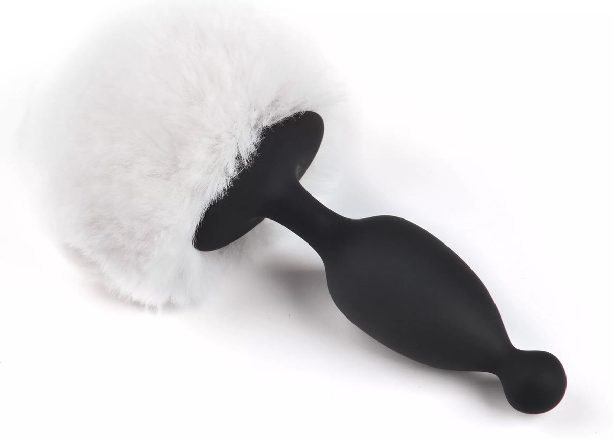 Goedkoopste Bunny Tail Vibrerende Anaal Plug App Controlled - buttplug - anal toys