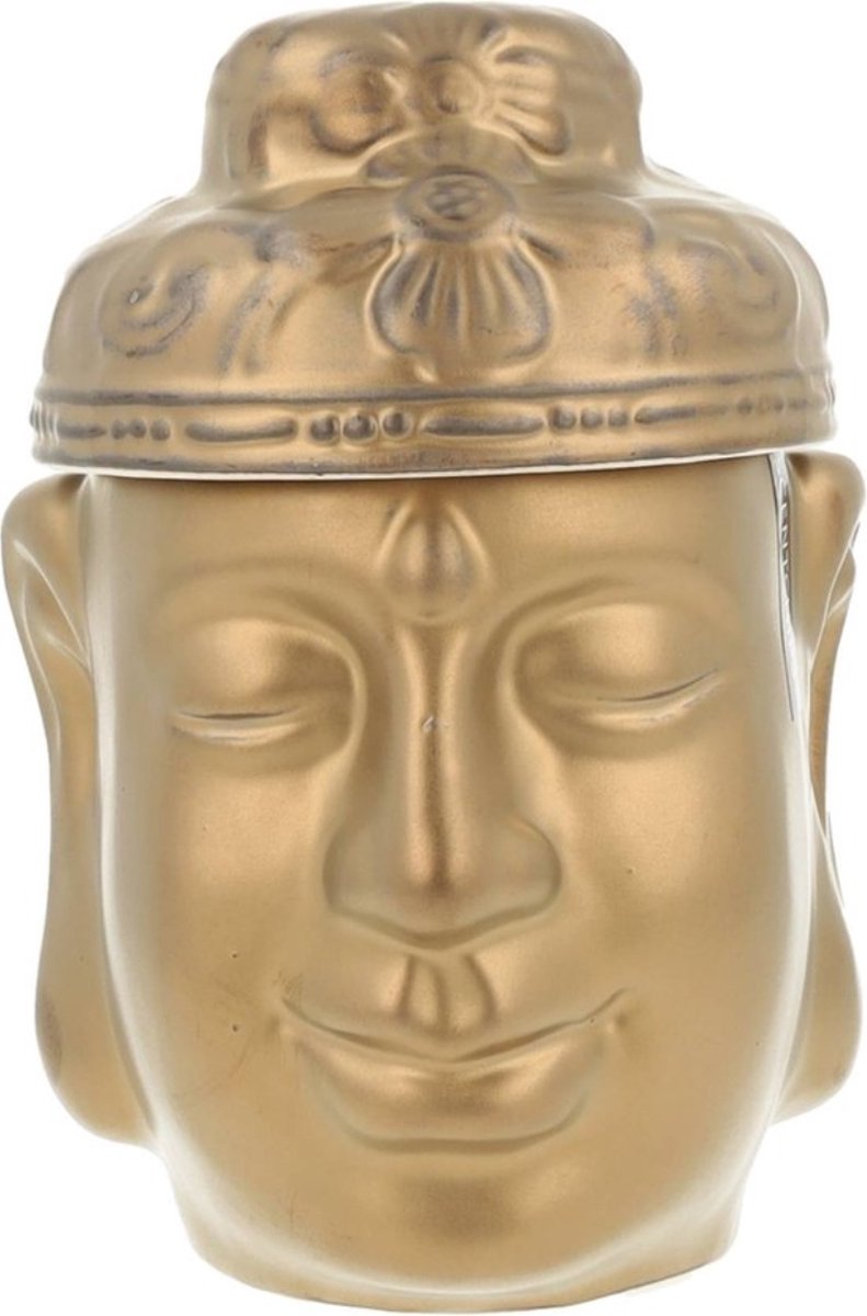 Scentchips Gezicht - Waxbrander - Geurbrander - Oliebrander - Wax Melts Brander - Aromabrander - Ook Geschikt Voor Essentiële Oliën - Geurolie - Waxmelts - Wit Brons / Zilver / Goud