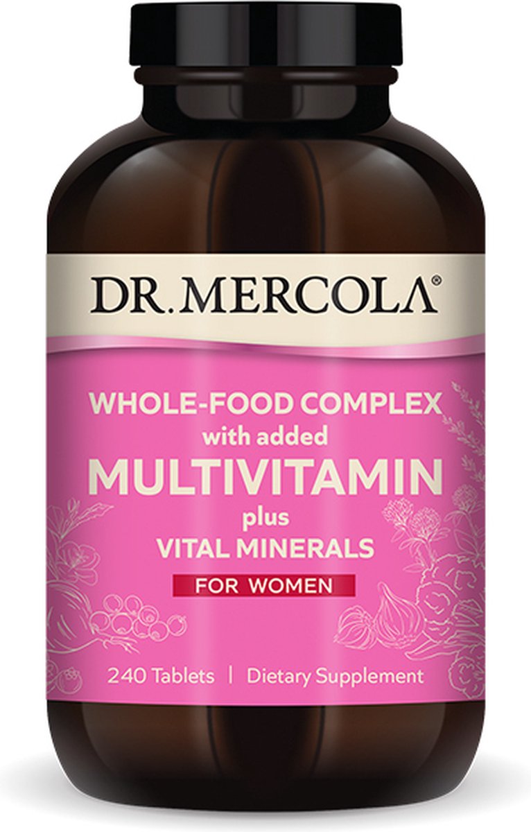 Goedkoopste Whole-Food Multivitamin for Women plus vital minerals (240 Tablets) - Dr. Mercola