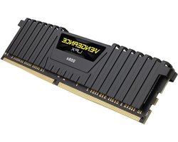 16GB DDR4 3600 (PC4-28800) C16 1.35V - Corsair VENGEANCE LPX - AMD Intel desktopgeheugen - zwart