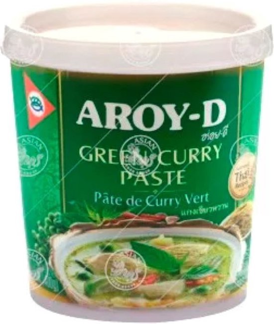 Aroy-D | 400 gram groene curry pasta | green curry paste | authentiek Thais |