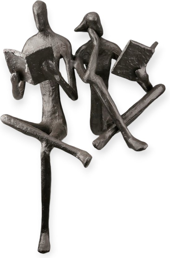 Sculptuur figuren in de Schaduw van de Boom Sculptuur figuren in de Schaduw van de Boom