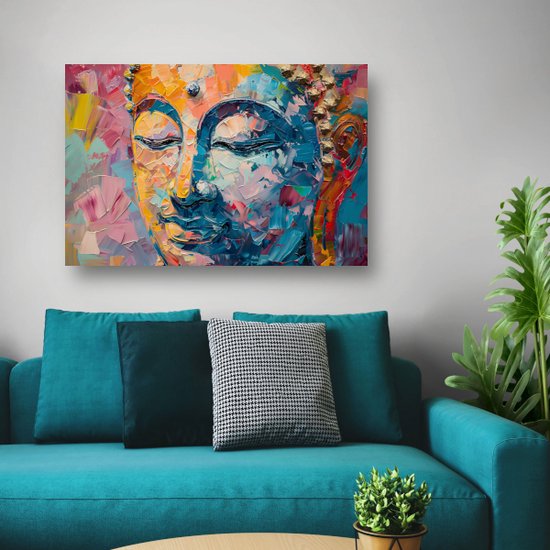 Tableau art abstrait sur verre - Tableau art moderne sur verre - Tableau salon - Décoration murale classique - Tableau plexiglas - Art mural verre acrylique 75x50 cm