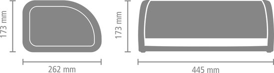Brabantia Boîte à pain avec couvercle coulissant - White