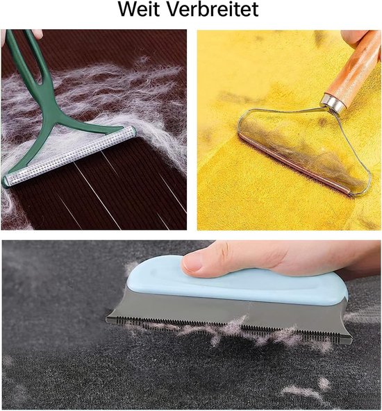 Tapijtborstel | Herbruikbare Handheld Hark met Houten Handvat