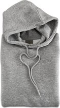 LINNICK Sweater - Hoodie Heren - Hoodie Dames - Trui met Capuchon - Grey - Maat S - Truien Dames en Heren