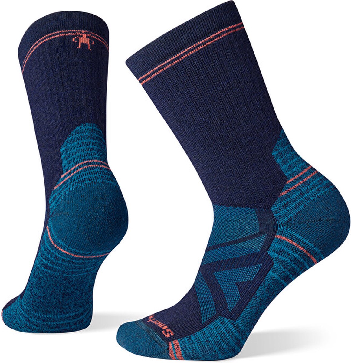 Full Cushion Crew wandelsokken Dames Navy Large