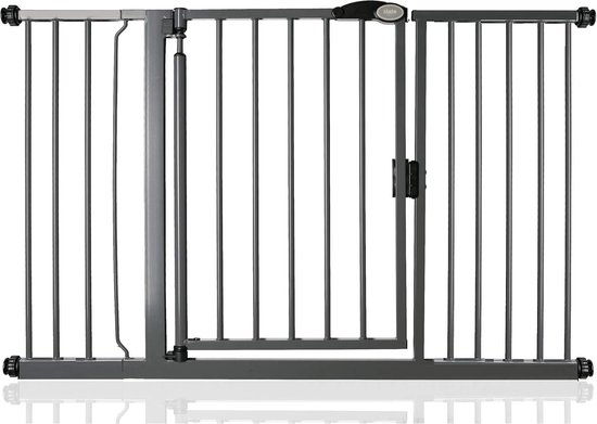 Zwart veiligheidshekje met deur 92 cm bestel HIER