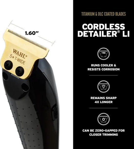 Wahl Combi Cordless Barber Combo Voordeelset - Tondeuse & Trimmer