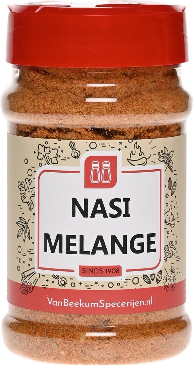 Goedkoopste Van Beekum Specerijen - Nasi Melange - Strooibus 180 gram