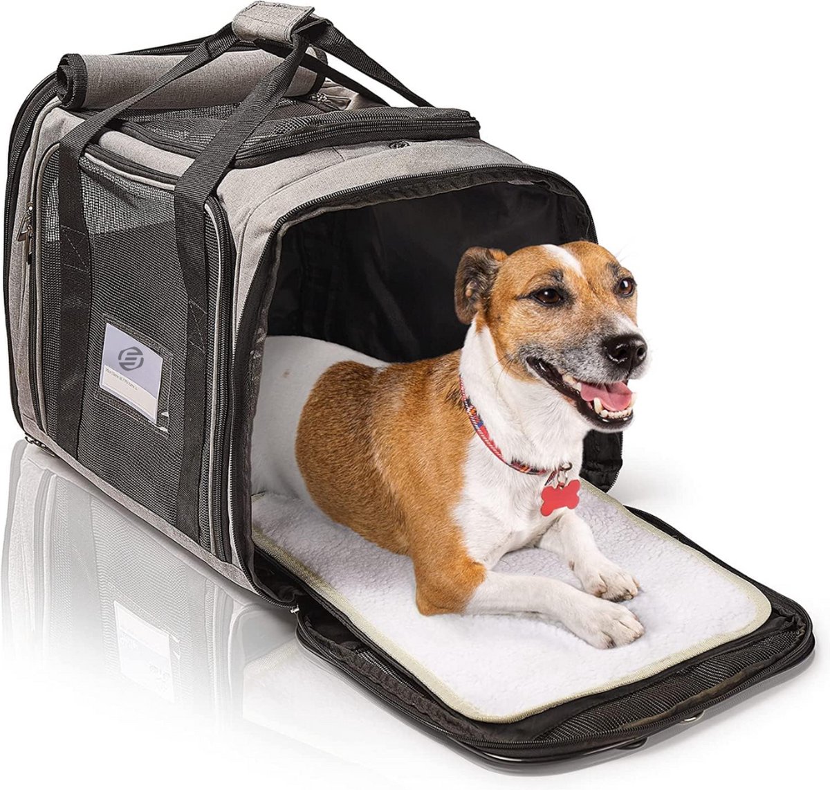 Equivera Katten Vervoersbox - Kattenvervoersbox - Reistas Katten - Reismand - Kattendraagtas - Transporttas