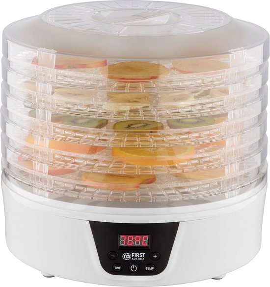 BJTDLLX Voedseldroger van roestvrij staal, premium voedseldehydrator met 10 inlegvakken, voedseldroger 35-90 °C, fruitdroger, 800 W, dehydrator voor levensmiddelen, vlees, vruchten BJTDLLX Voedseldroger van roestvrij staal, premium voedseldehydrator met 10 inlegvakken, voedseldroger 35-90 °C, fruitdroger, 800 W, dehydrator voor levensmiddelen, vlees, vruchten