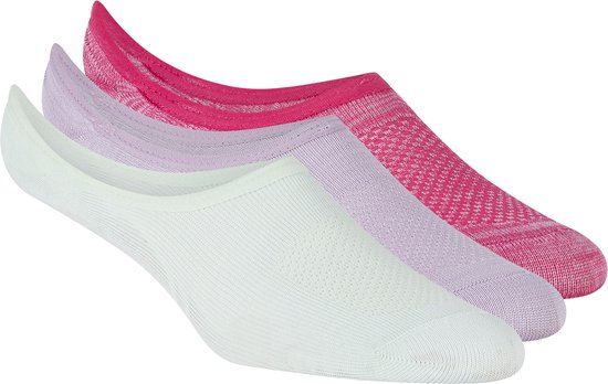 Chaussettes Skechers Non Terry No Show Liner pour femmes - Vert clair - Taille unique
