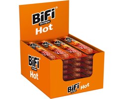 Bifi Original Hot - Salami Sticks - Pittig van Smaak met Chili kruiden - Ideale Vlees Snack - voor Tussendoor, Onderweg of in de Lunchtrommel - 40x20g