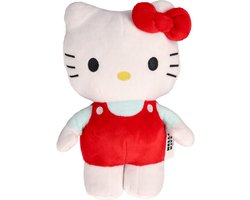 foto van Hello Kitty - Plush Knuffel - 25 cm - Rood