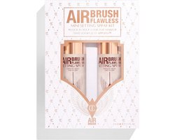 Charlotte Tilbury Airbrush Flawless Mini Setting Spray Kit - Limited Edition Make-up Set voor Een Perfecte Look (2x 34ml)