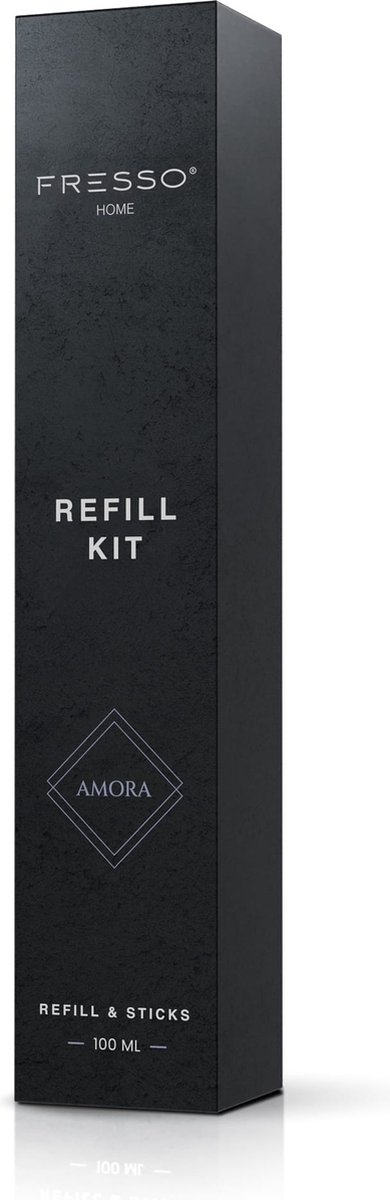 Goedkoopste Fresso - Geurverspreider - Navulverpakking Amora - Refill - Voor Diffuser - 100 ml