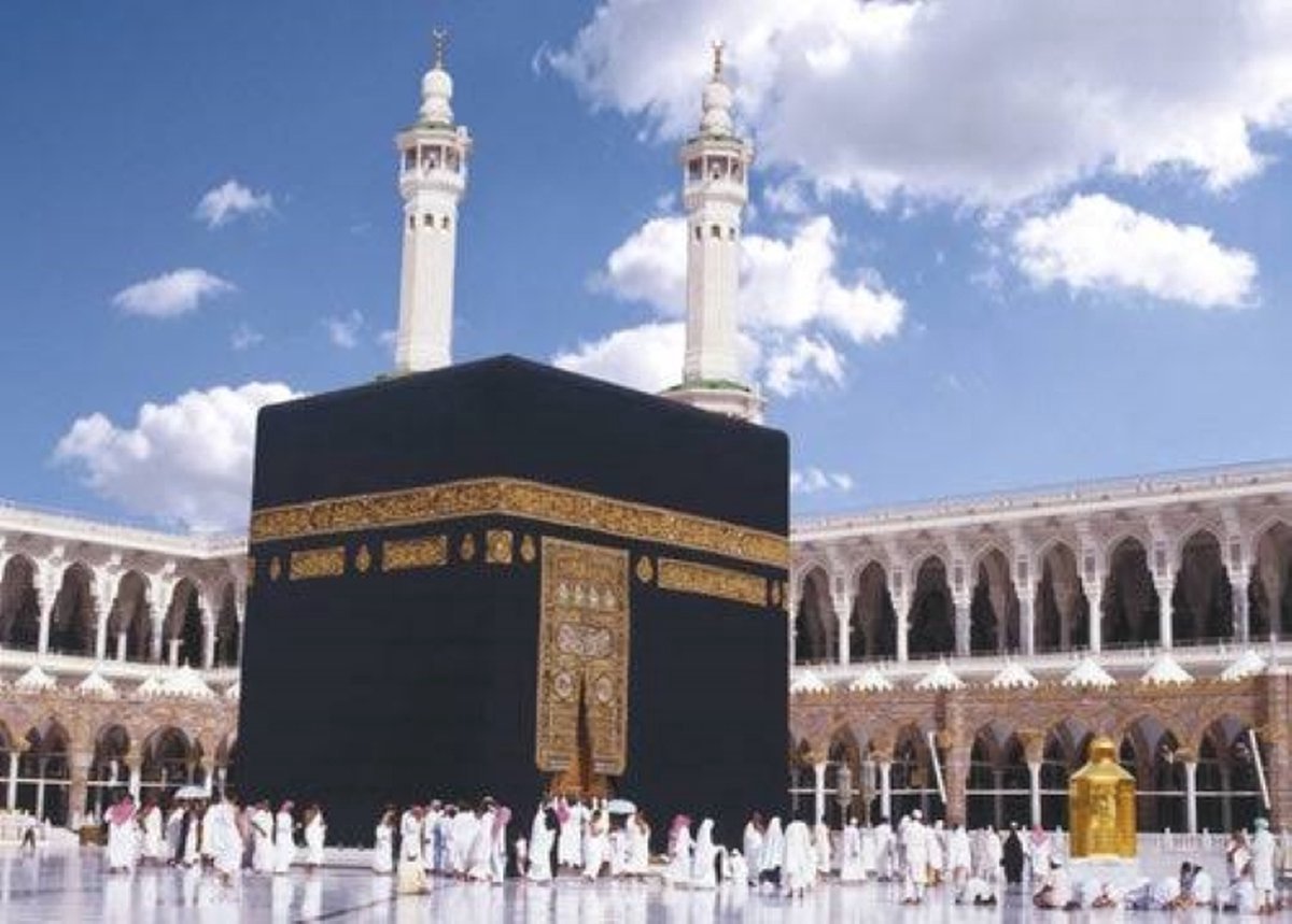Diamond Painting - schilderij - diamant mozaïek - afbeelding - Mekka - DIY diamant PAINTING 50 x 60 cm