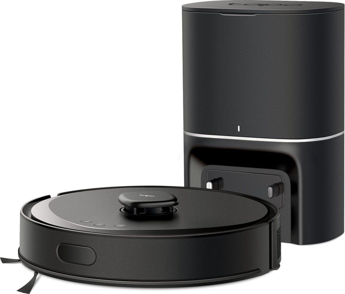 Tapo RV30 Max Plus Robotstofzuiger met dweilfunctie - Automatisch Leegstation - 5300Pa -LiDAR+IMU