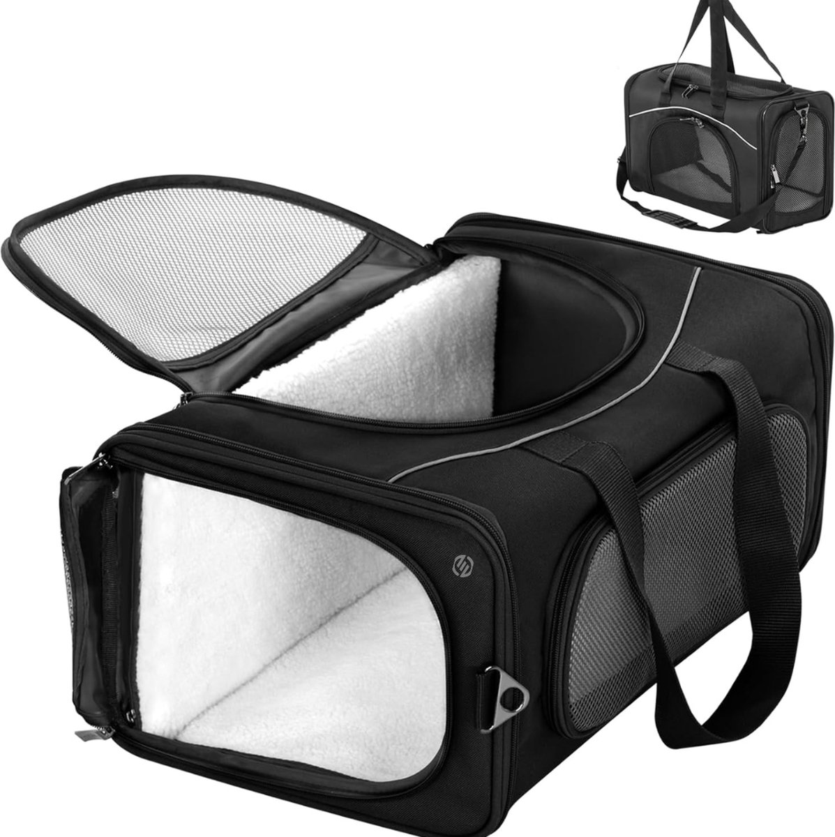 Equivera Katten Vervoersbox - Kattenvervoersbox - Reistas Katten - Reismand - Kattendraagtas - Transporttas