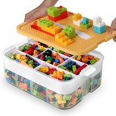 Selbro ® Boîtes de rangement multifonctions pour Jouets et Bouwstenen avec couvercle portable