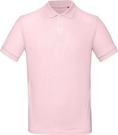 Senvi Classic Fit Polo Biologisch Katoen - Kleur Roze - Maat XXXL