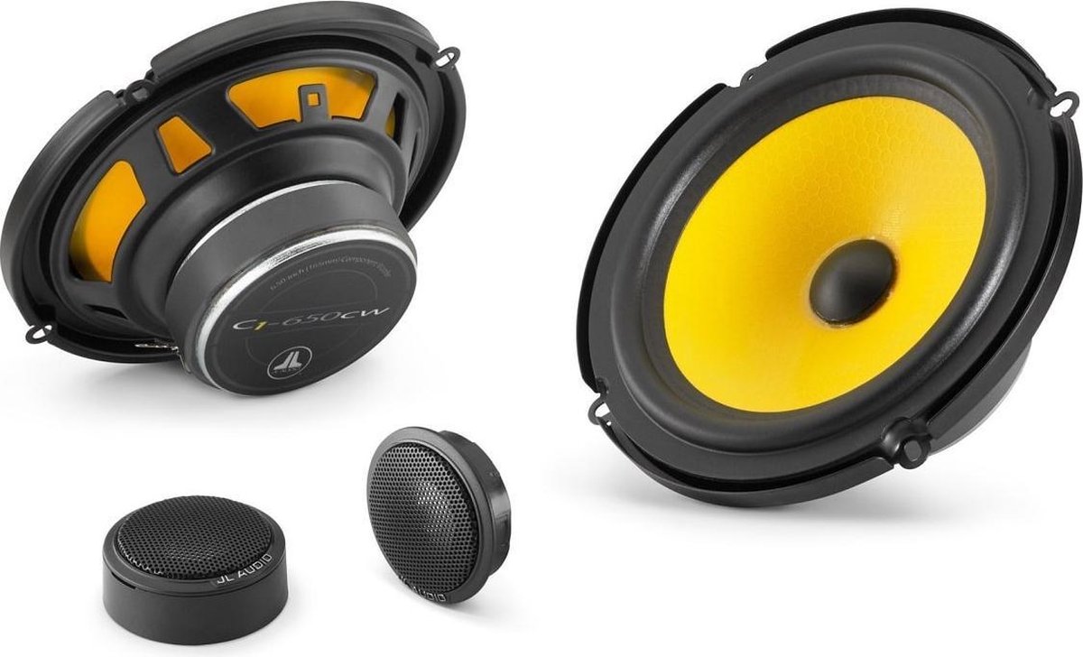 JL Audio C1-650 16.5cm / 6.5'' componentset / Auto speakers / Luidsprekers / Composet 165mm – foto 2