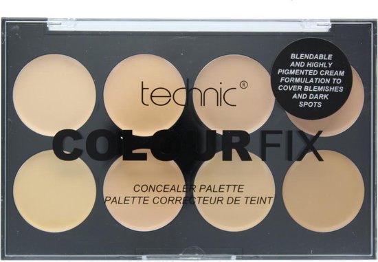 Technic Colour Fix Cream Concealer Palette - Light