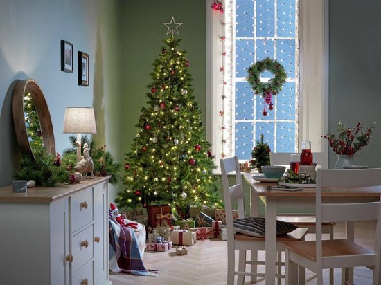 Gloed maaien Verknald Kunstkerstboom | Argos Home 7ft Nordic voorbelichte Fir-kerstboom - groen |  gekleurde... | bol.com