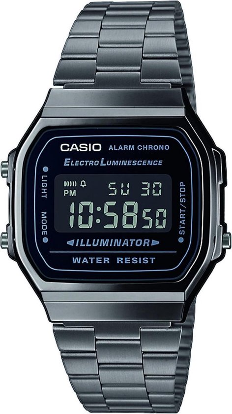 Casio VIntage Iconic Horloge - A168WEGG-1BEF - Unisex - Horloge - 39 mm