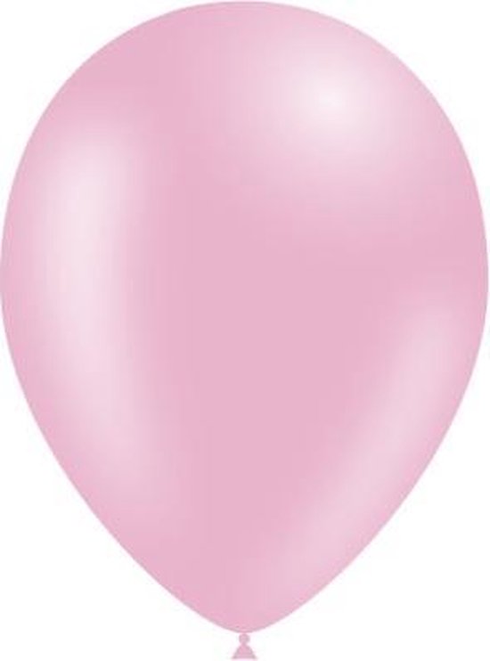 Lichtroze Ballonnen 25cm 10st