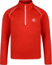 Dare 2b Consist Core Stretch  Wintersportpully - Maat 116  - Unisex - rood