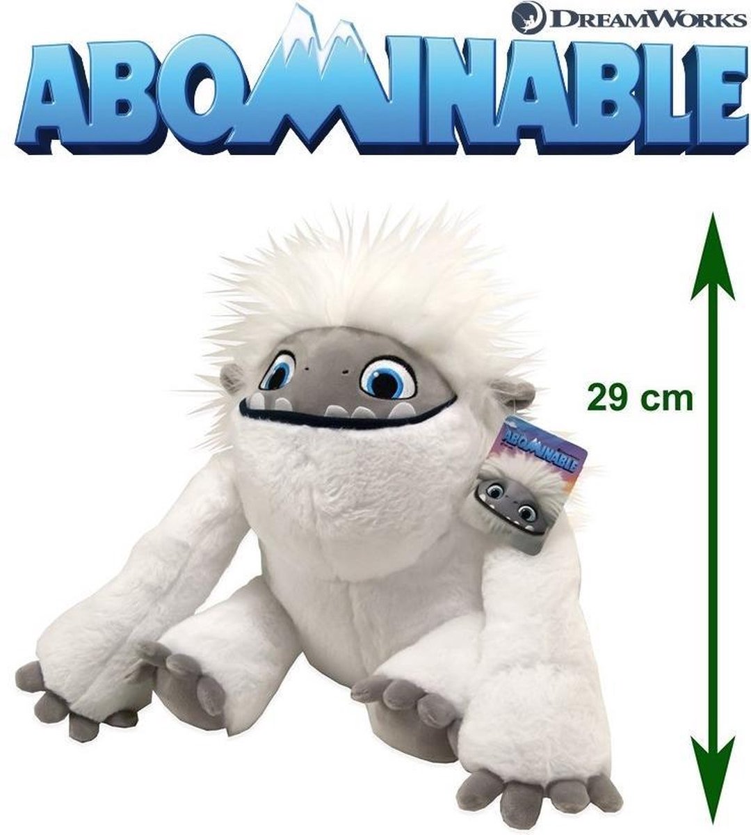 Vente chaude Haute Qualité 1pc 90-10cm Film Abominable Neige Yeti Peluche  Mignon Anime Poupée Jouets Pour Enfants Cadeau de Noël